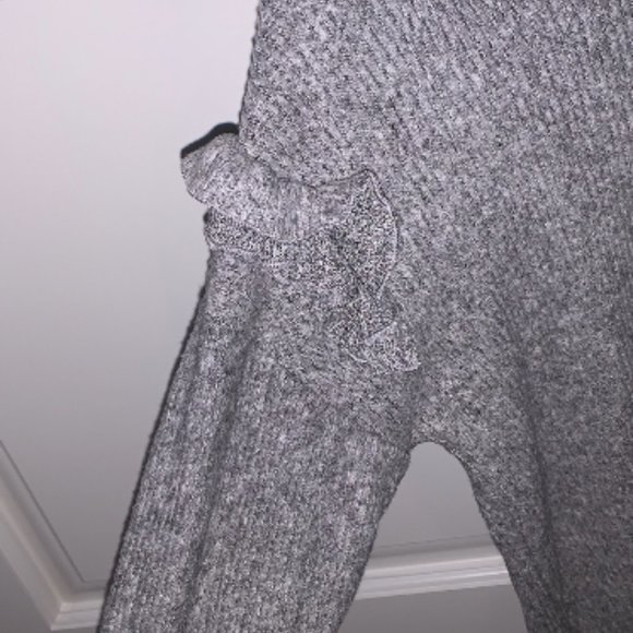 Grey Long Sleeve with Arm Detail - Picture 2 of 4